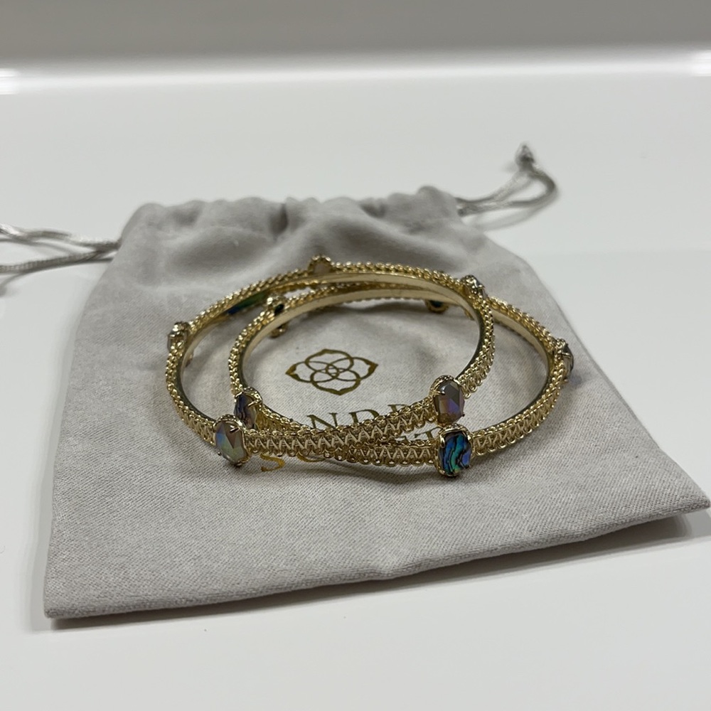 Kendra Scott Abalone Shell Bracelets